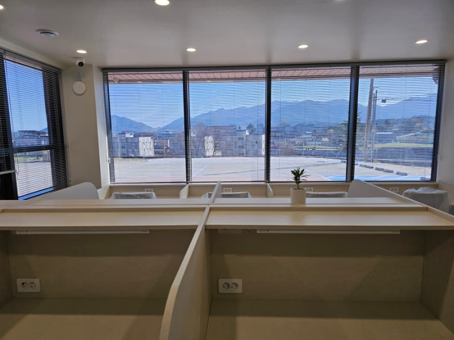 전용 독서실 집중존 · 소백산 전망